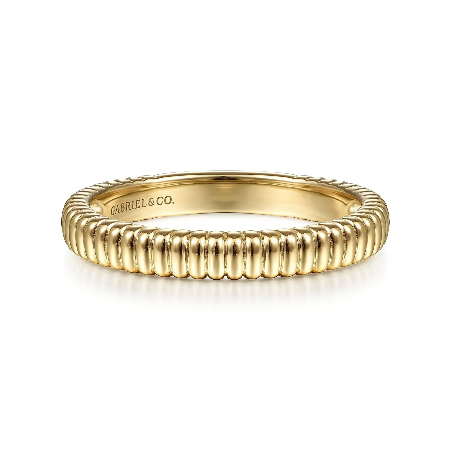 Textured Stackable Band | J. Brooks Jewelers