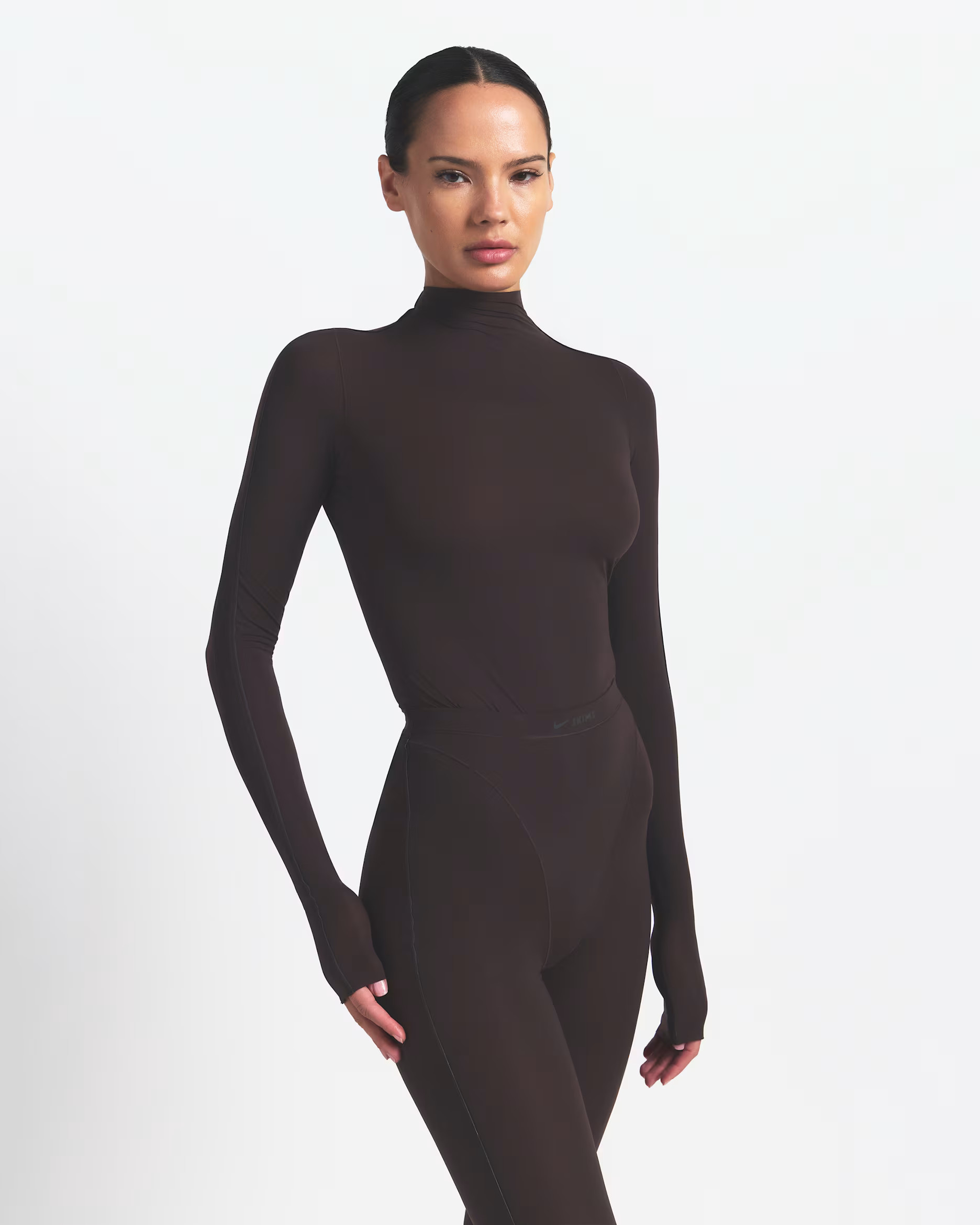 NikeSKIMS Weightless Layers Women's Mock-Neck Long-Sleeve Top | Nike (US)