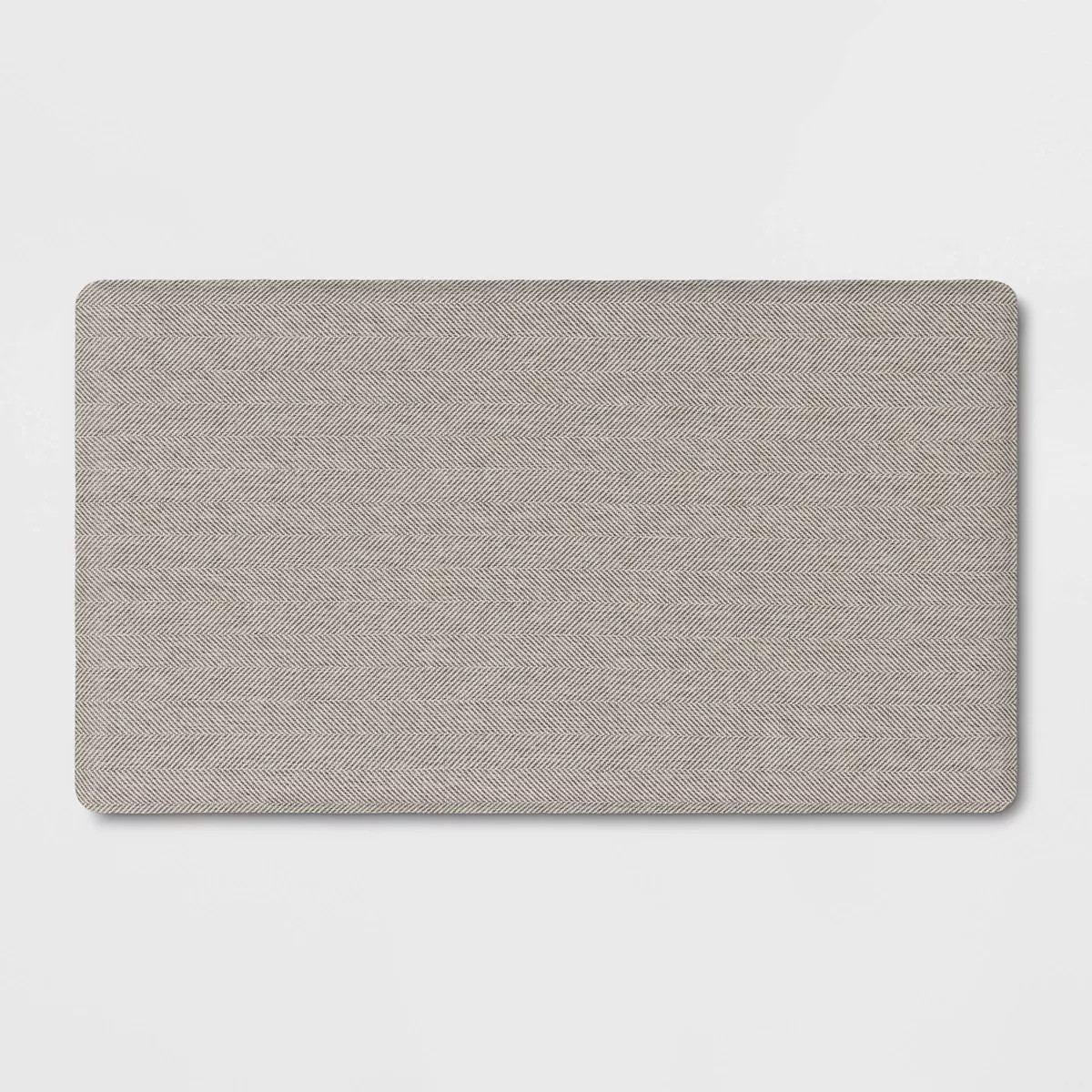 1'8"x3" Rectangle Indoor Floor Mat Light Gray - Threshold™ | Target