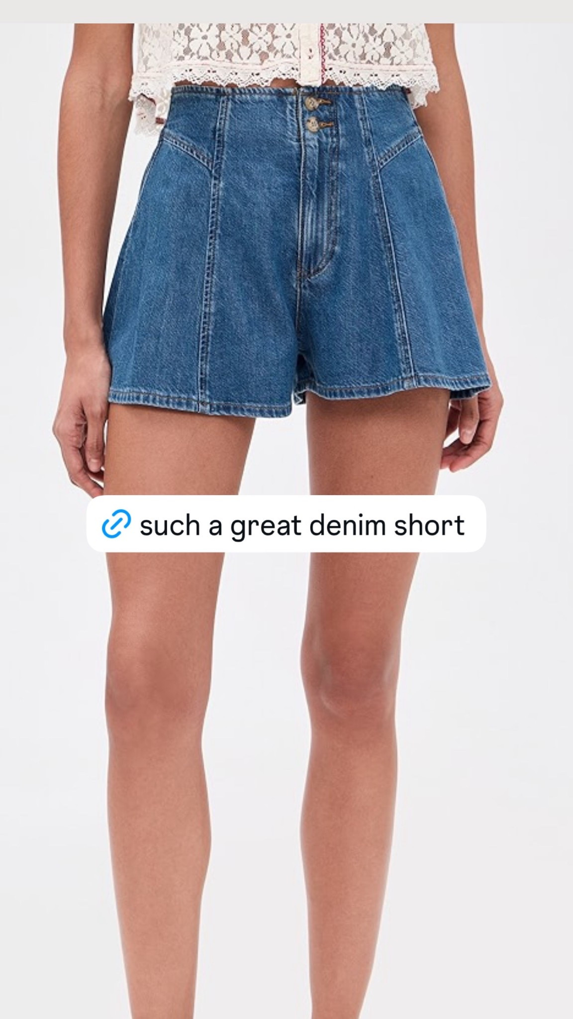 Denim short 

#LTKstorytime #LTKootd #LTKTravel