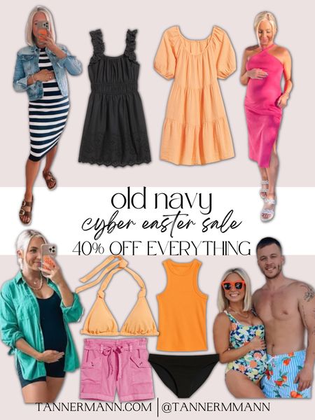 Old Navy Cyber Easter Sale 40% OFF EVERYTHING!! #swimsuit #easterdress #vacationoutfit

#LTKsalealert #LTKstyletip #LTKSeasonal