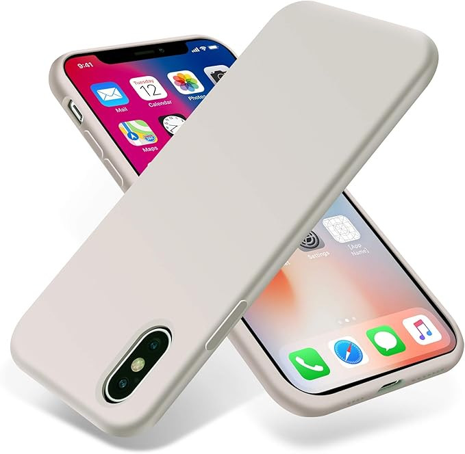 OTOFLY iPhone Xs Max Case,Ultra Slim Fit iPhone Case Liquid Silicone Gel Cover with Full Body Pro... | Amazon (US)