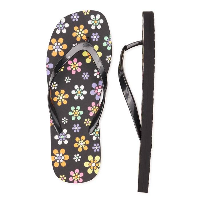 No Boundaries Juniors’ Flip Flop Sandals | Walmart (US)