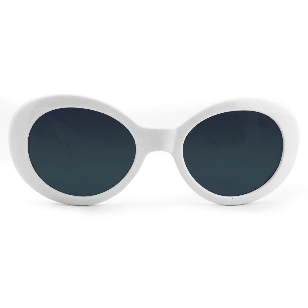 Men's Square/Rectangle Sunglasses - White, Size: Small | Target