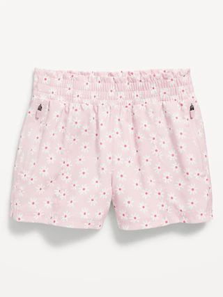 High-Waisted StretchTech Zip-Pocket Performance Shorts for Girls | Old Navy (CA)