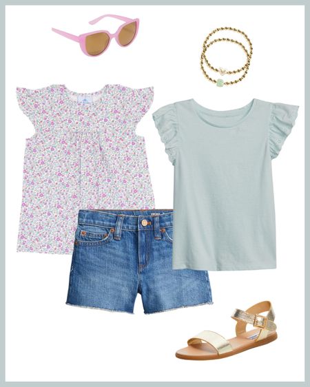 Tween girl spring outfit inspiration. 
More on DoSayGive.com 

#LTKunder100 #LTKFind #LTKunder50