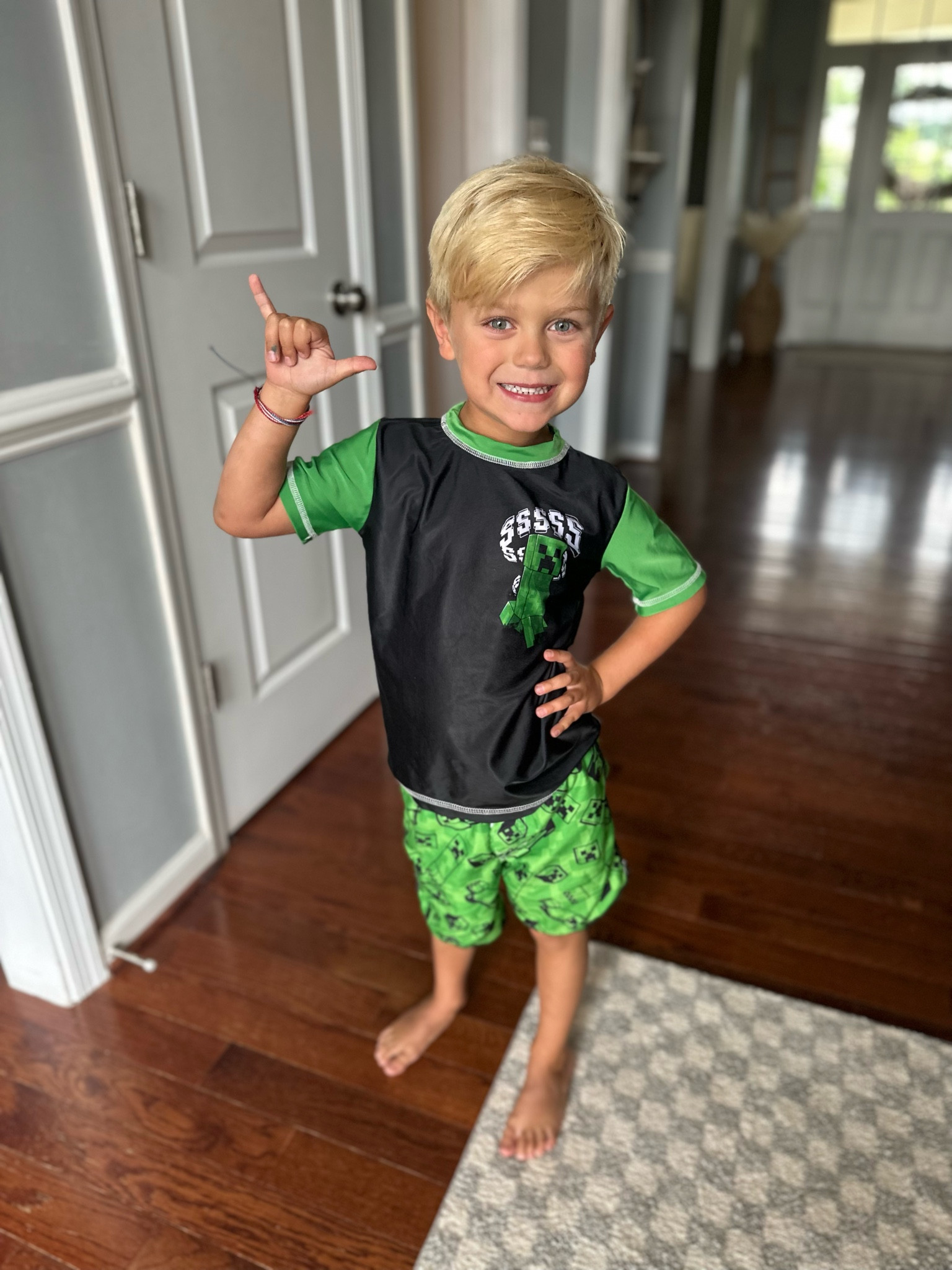 Love this cute #boys #minecraft #swimsuit from #target 

#LTKkids #LTKswim #LTKfamily