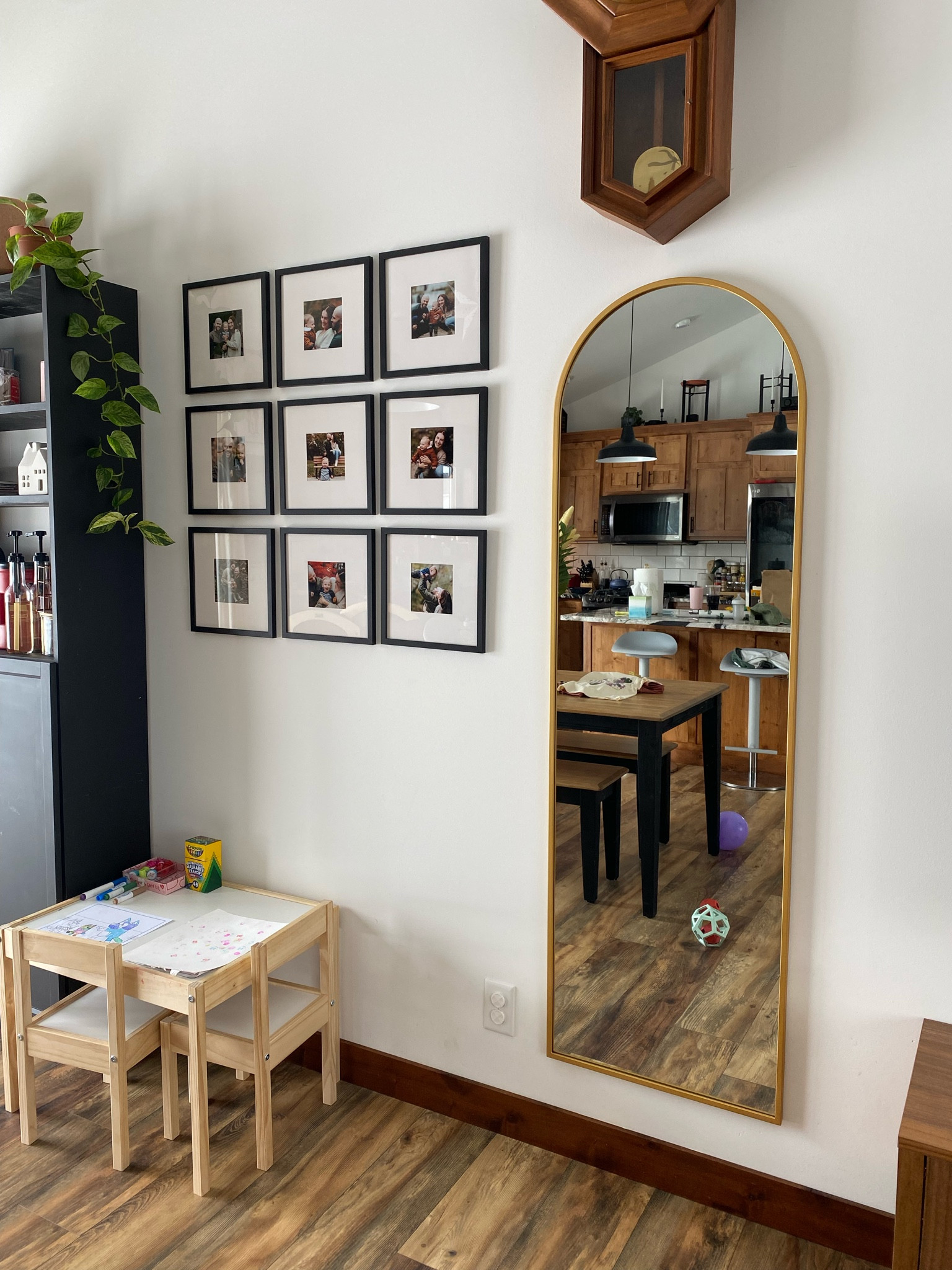Kids table is ikea