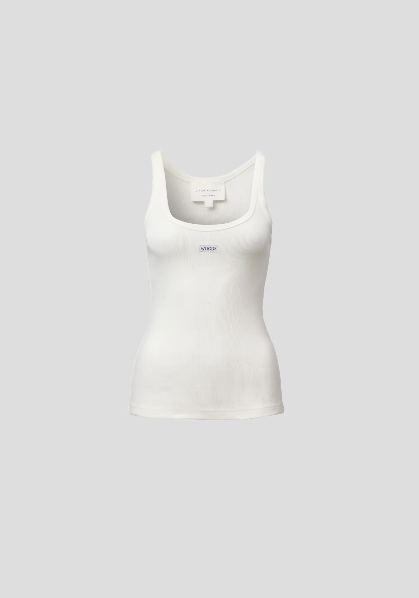 Woods Tank IN WHITE | T-SHIRTS | VIKTORIA & WOODS | Viktoria & Woods