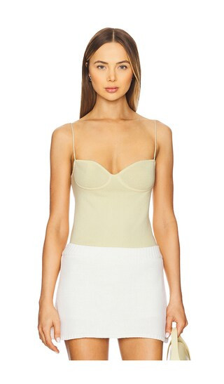 Lisa Yang Alicia Top in Butter Yellow in Lemon. - size 2 | Revolve Clothing (Global)