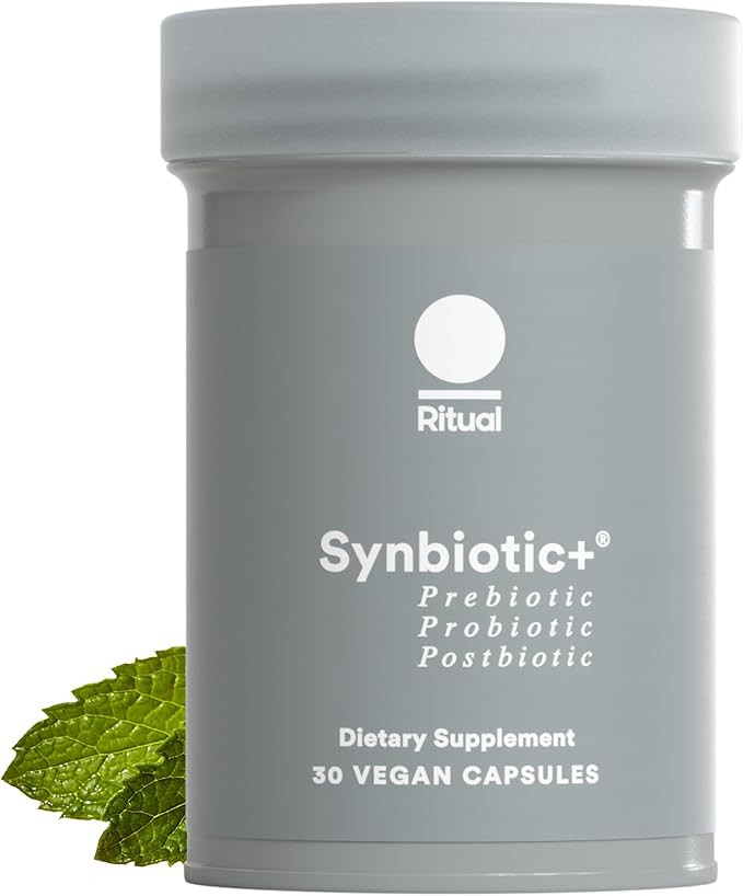 Ritual Synbiotic+ Probiotic, Prebiotic, Postbiotic, 3-in-1 Supplement for Gut Health and Digestiv... | Amazon (US)