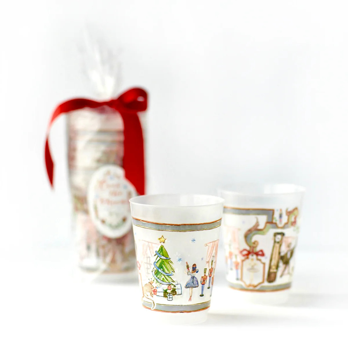 NUTCRACKER FROSTED CUPS | Over The Moon Gift