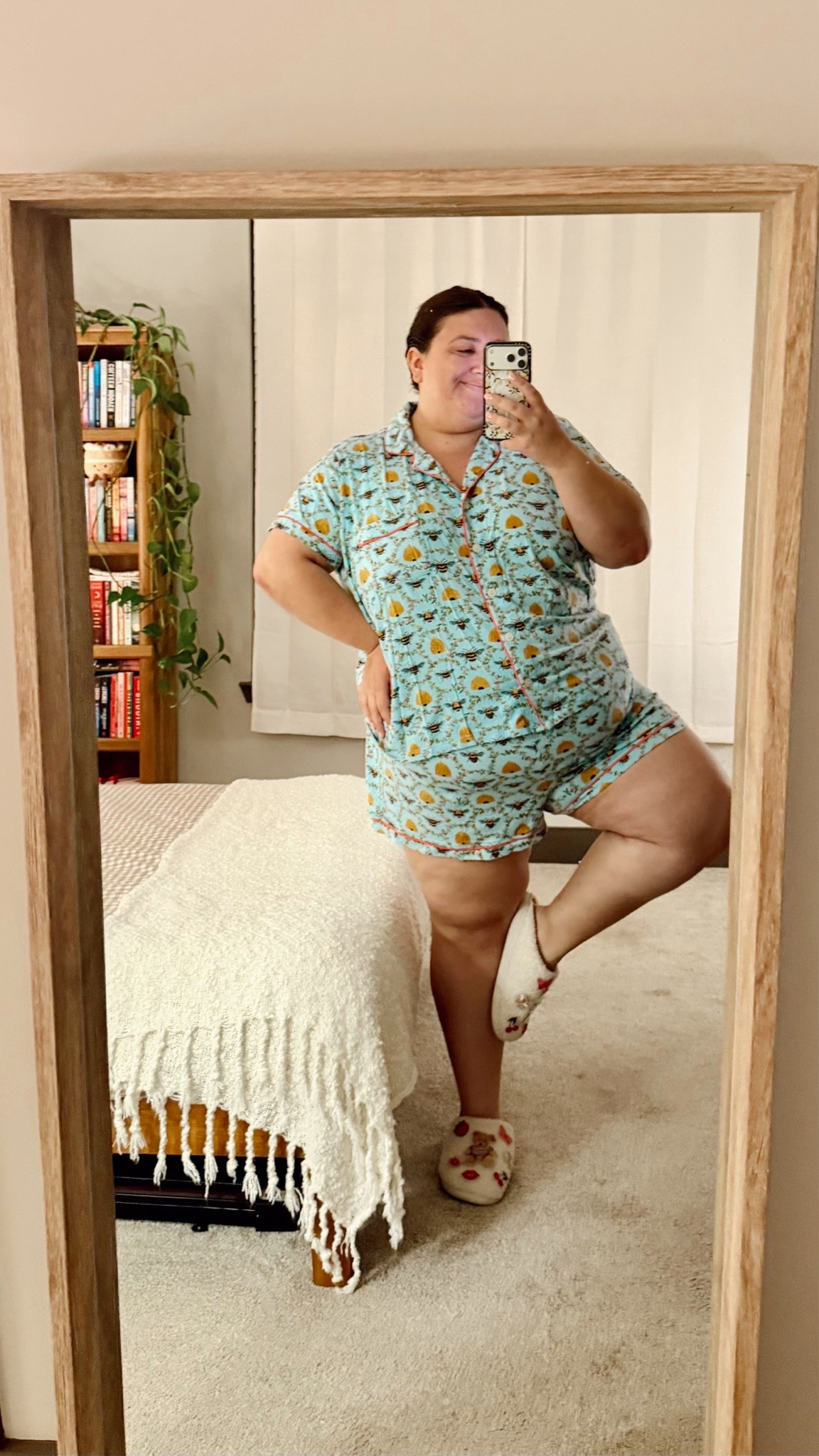 PJTD - pajamas of the day!! Wearing a 3x🐝 @Printfresh

#LTKselfcare #LTKPlusSize #LTKMidsize