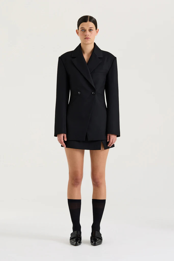 Bowie Twill Blazer | Henne