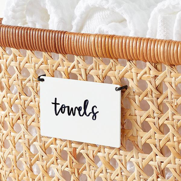 Magnetic or Tie-On Label Pack of 3 | The Container Store