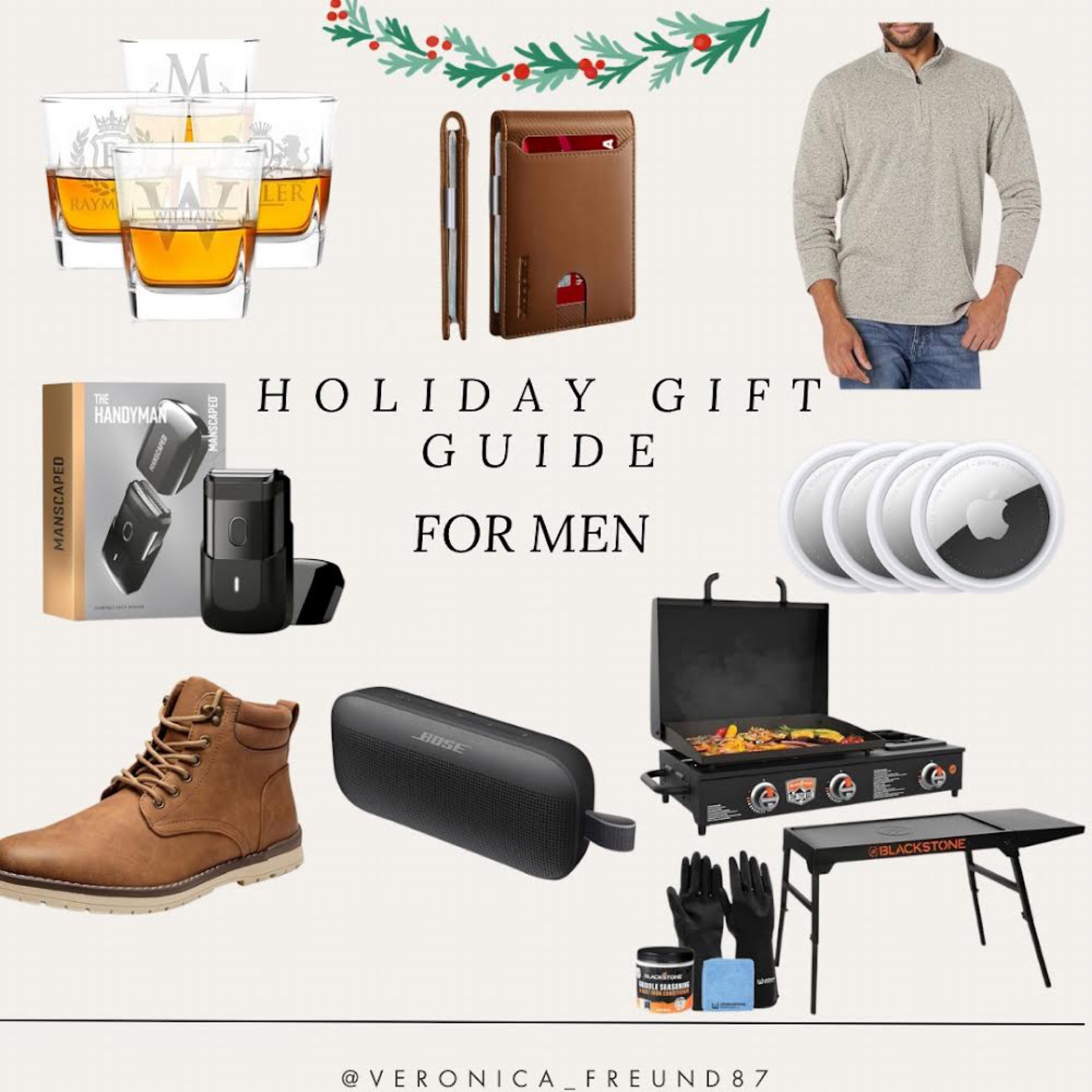 Holiday Gift Guide For Men

#holiday
#giftguide
#men
#mensgifts
#giftideas

#LTKHoliday #LTKGiftGuide #LTKSeasonal