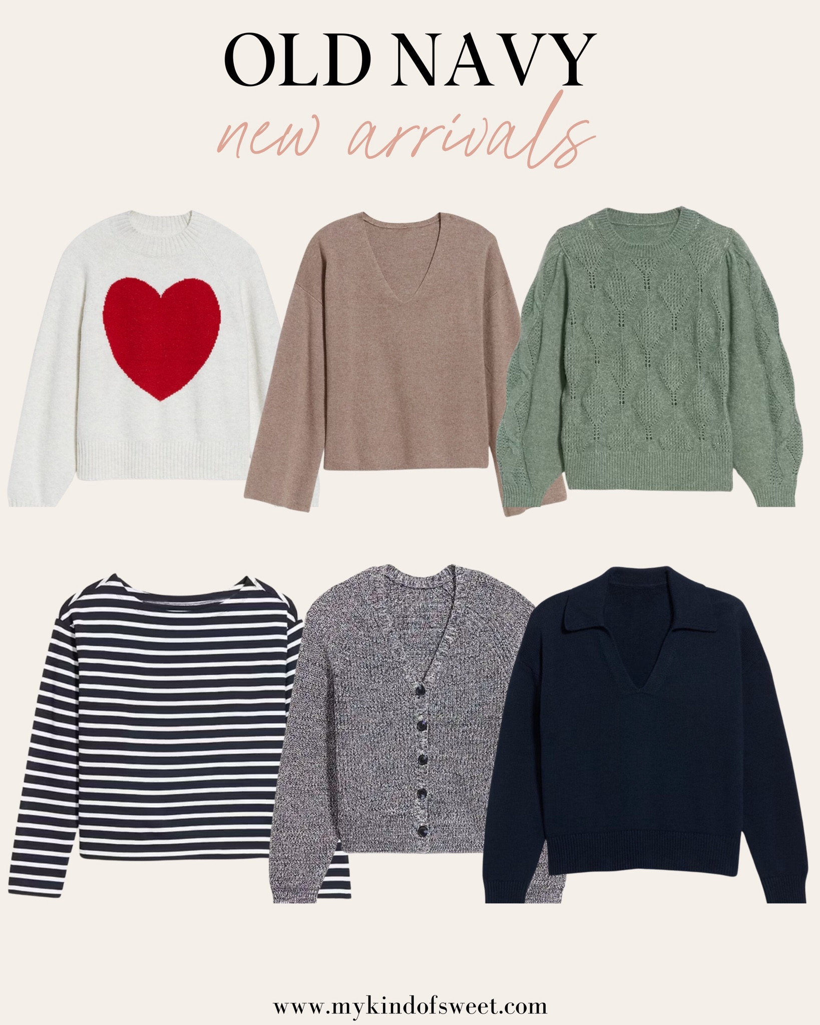 Old Navy just dropped the cutest sweaters. Love the heart one for Valentine’s Day. 

#LTKSeasonal #LTKFindsUnder50 #LTKStyleTip