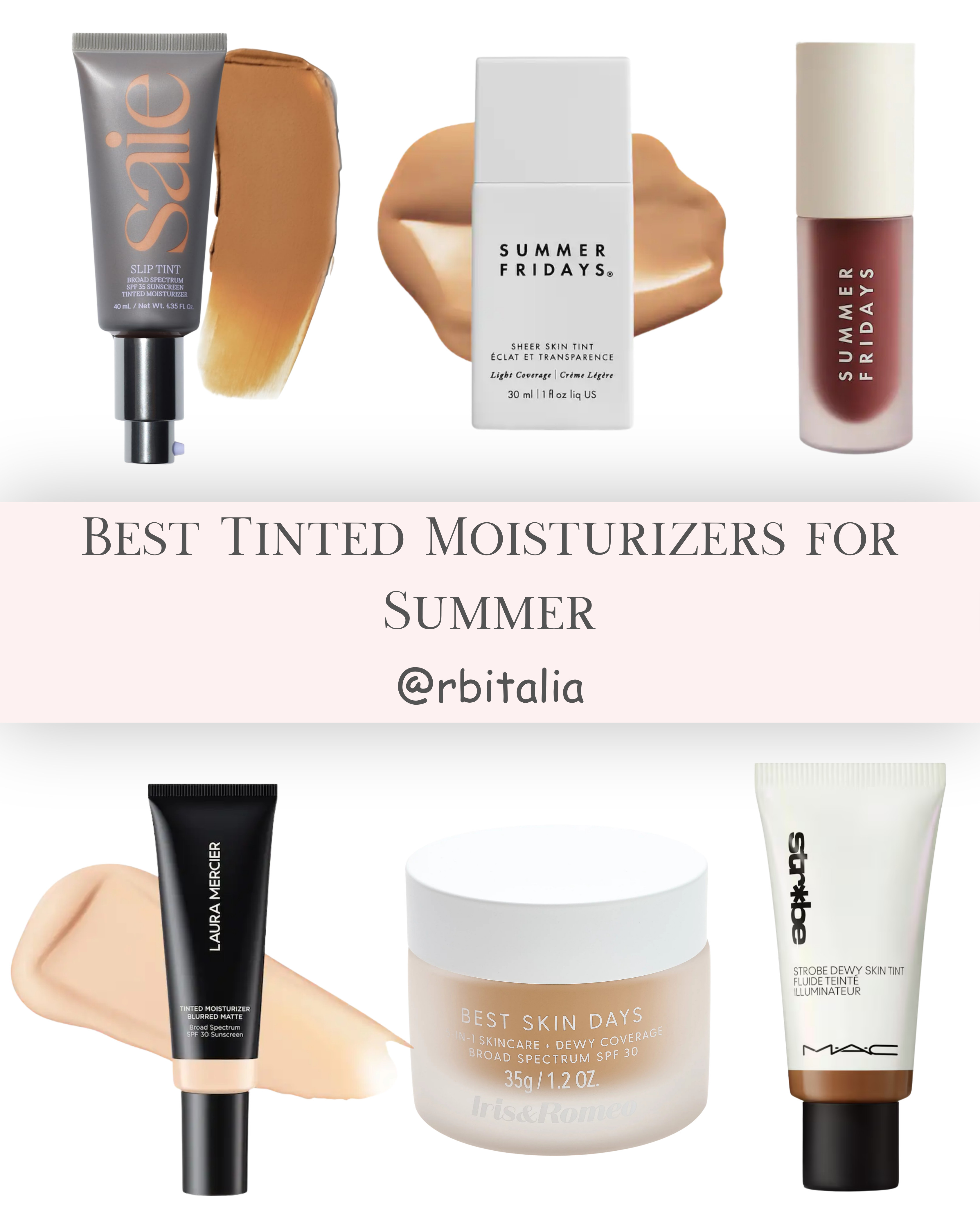 Achieve a flawless, lightweight glow with the best tinted moisturizers for summer. These top picks deliver effortless coverage and essential hydration while keeping your skin looking fresh all day. Click the link in bio to shop these summer beauty essentials! #TintedMoisturizer #SummerBeauty #GlowySkin 

 #LTKselfcare #LTKSaleAlert #LTKBeauty