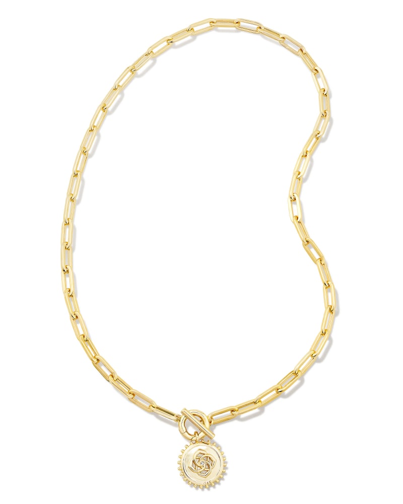 Brielle Convertible Medallion Chain Necklace in Gold | Kendra Scott