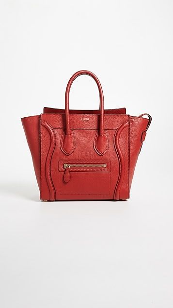 Celine Micro Drummed Luggage Bag | Shopbop