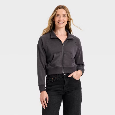 Women's Full Zip Fleece Sweatshirt - Universal Thread™ | Target