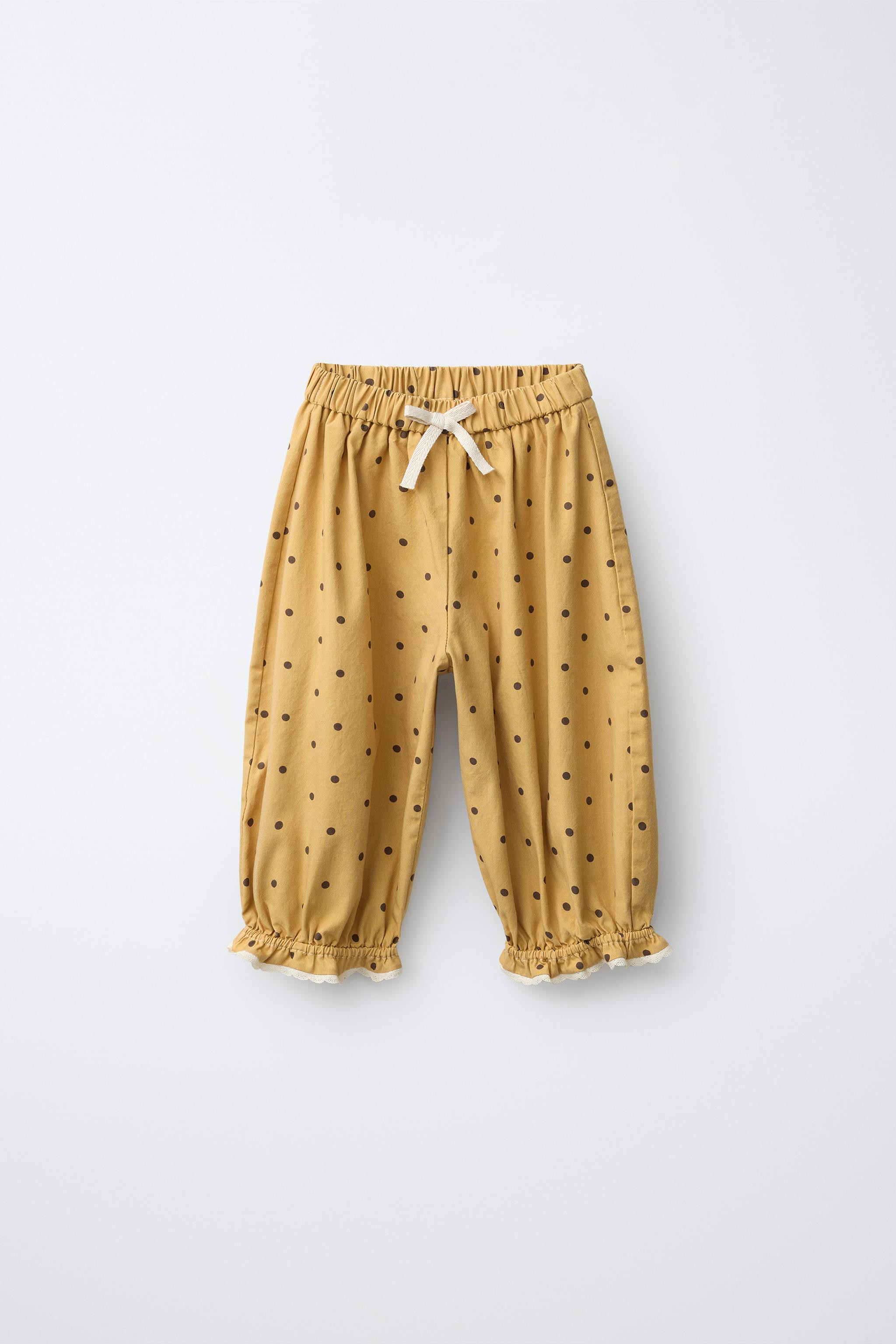 POLKA DOT SAROUEL TROUSERS | Zara UK