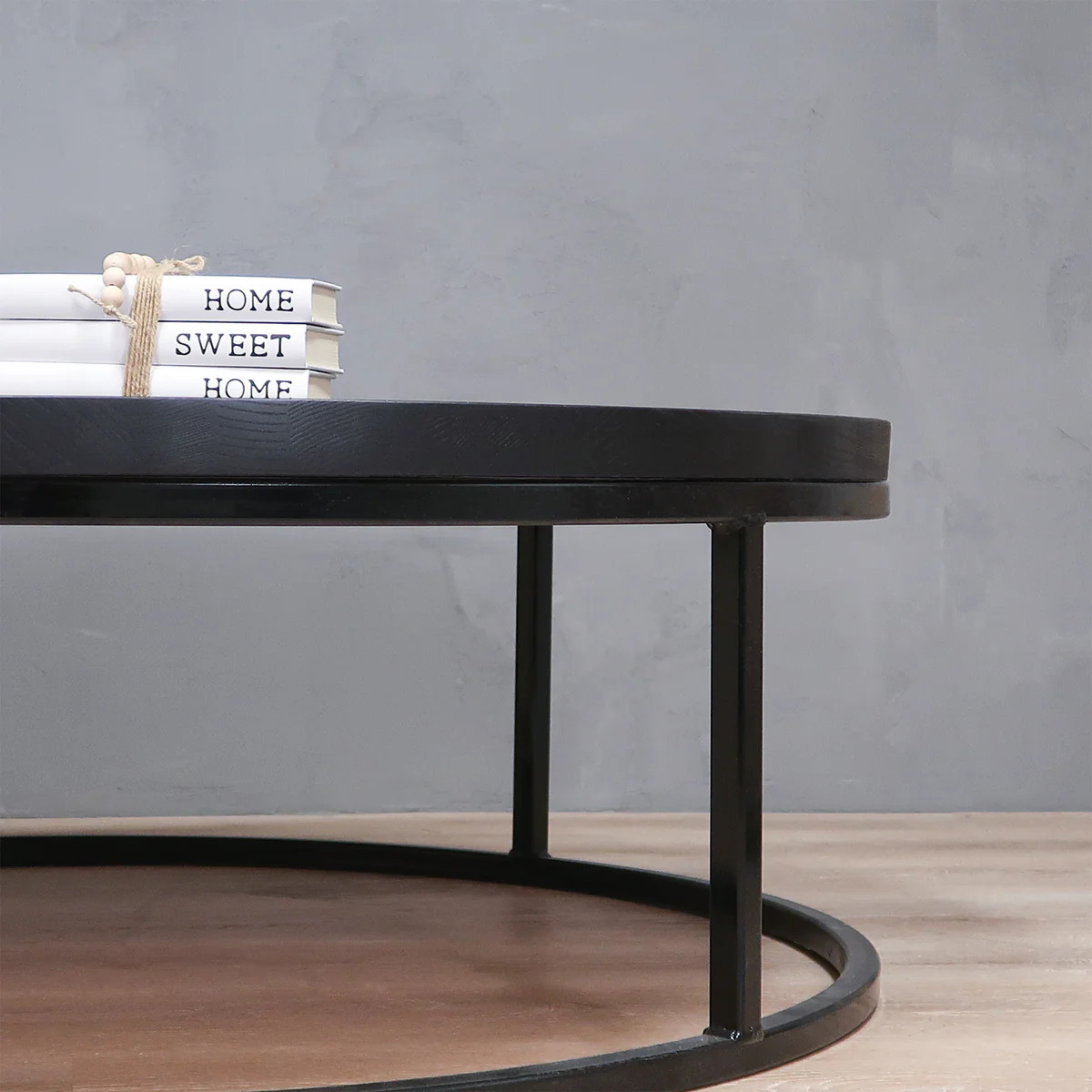 Round B&W Coffee Table | Urbandi