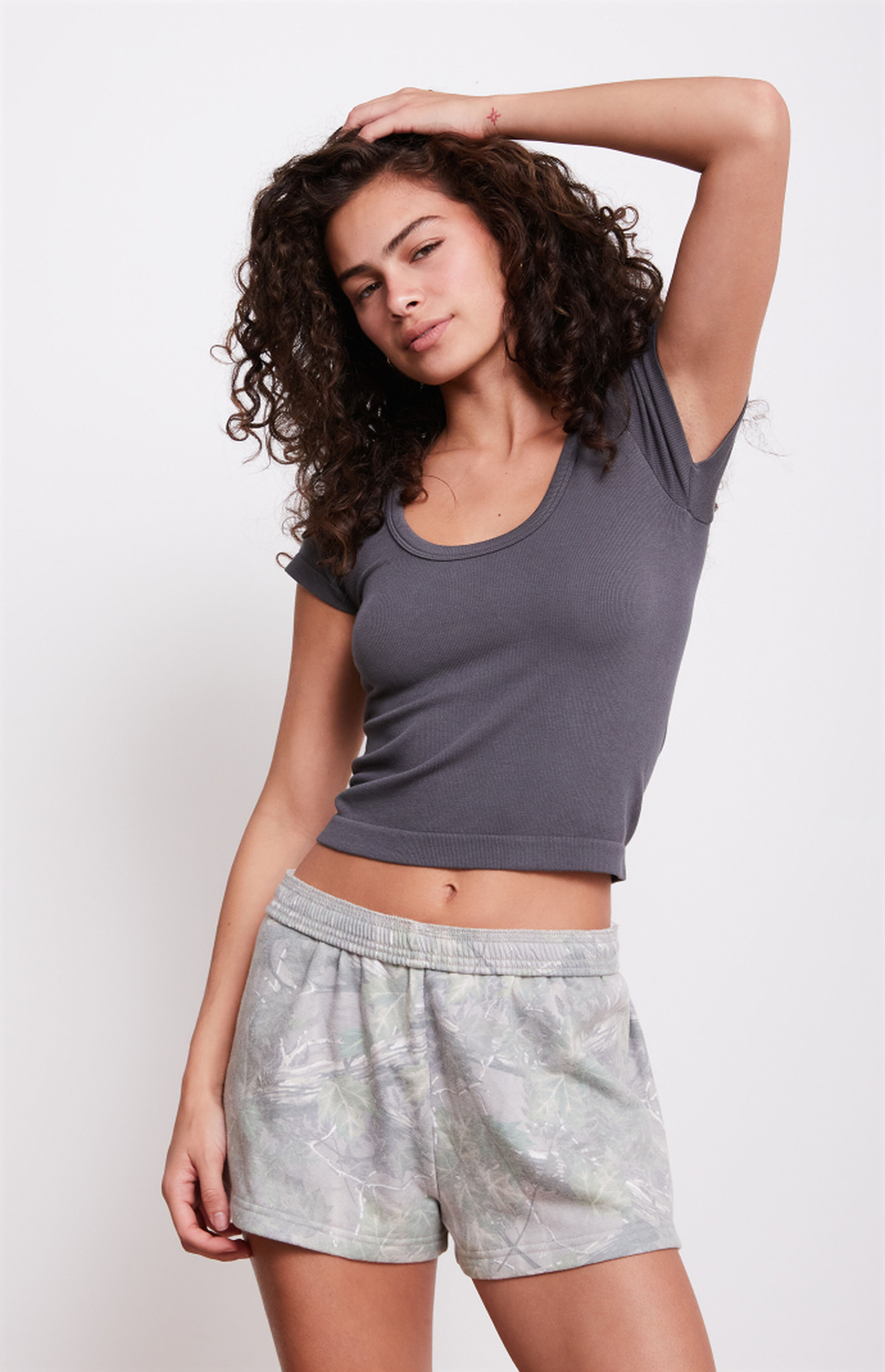 PS Basics by Pacsun Seamless Scoop Top | PacSun