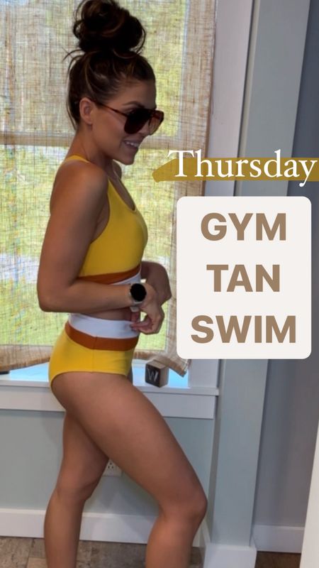 Of course the yellow is sold out, but the other colors are amazing! Wearing size small! 
#amazon, tan, sunglasses, Sonos 

#LTKtravel #LTKSeasonal #LTKswim