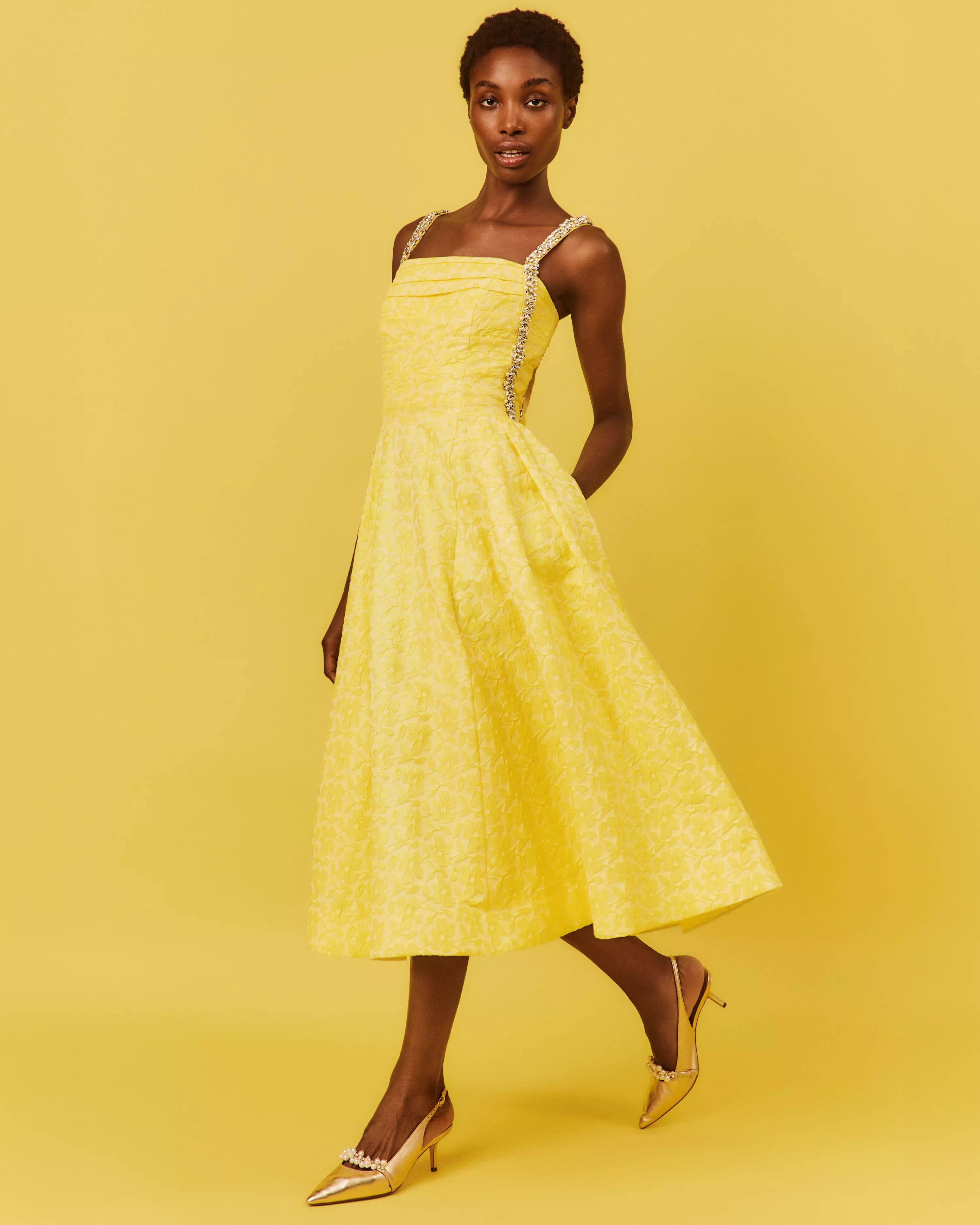 Carlina Beaded Midi Dress | Lilly Pulitzer