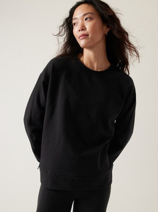Retroplush Crewneck Sweatshirt | Athleta