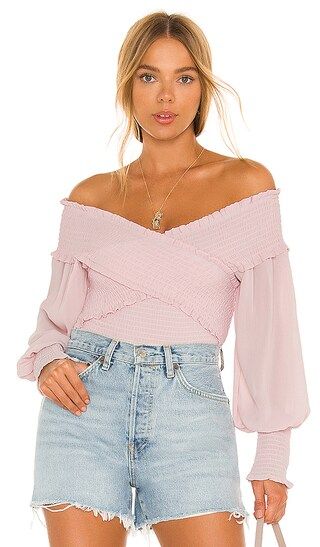 Smock & Free Top in Rose Mauve | Revolve Clothing (Global)