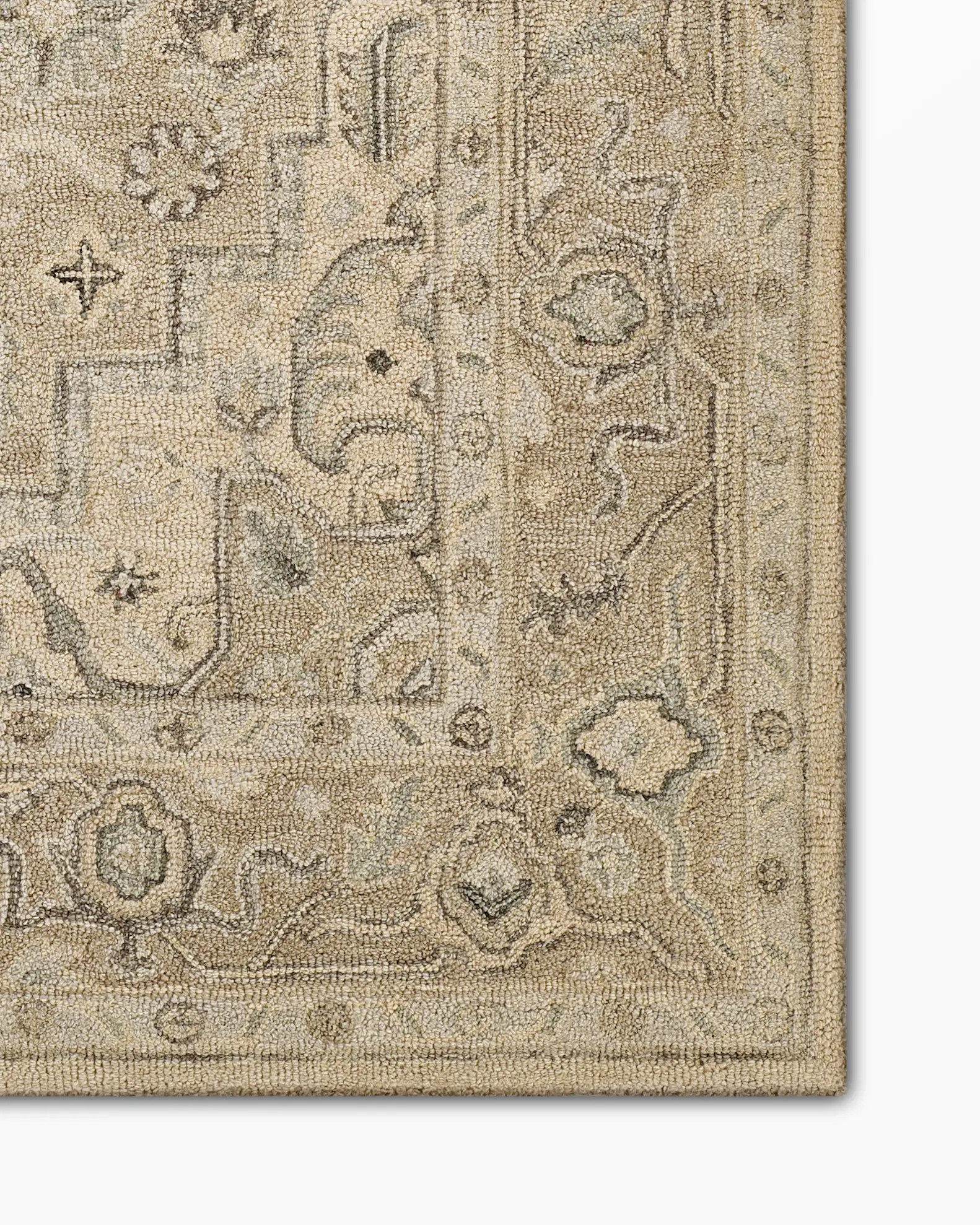 Albany Hand-Tufted Rug  in Taupe | Quince