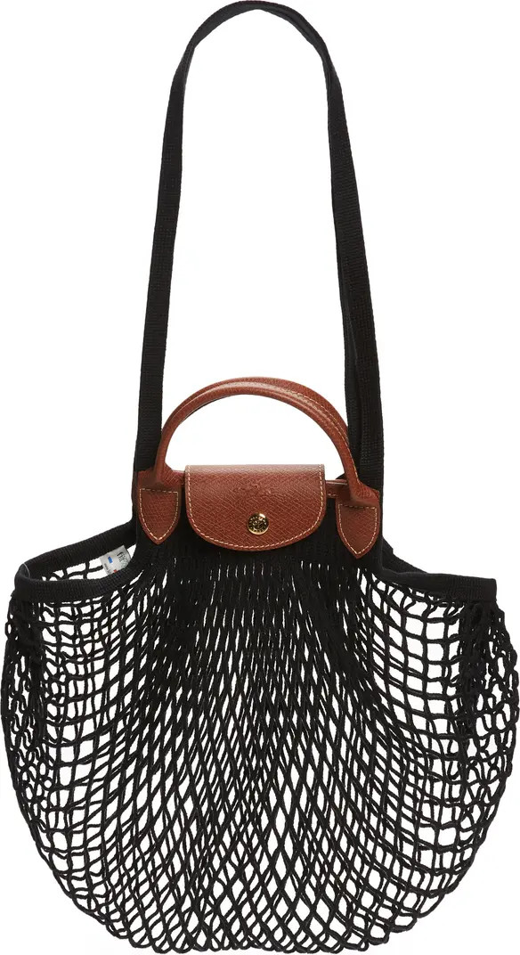 Le Pliage Filet Knit Shoulder Bag | Nordstrom