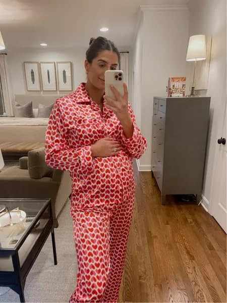 Valentine’s Day pajamas from Amazon fashion, under $50! Medium and is bump friendly from a few years ago!

valentines day, galentines, pajamas, heart pajamas, heart pjs, longsleeve pjs, matching pj set, bump friendly pajamas, a southern Drawl, Grace White

 

#LTKSeasonal #LTKFindsUnder50 #LTKBump