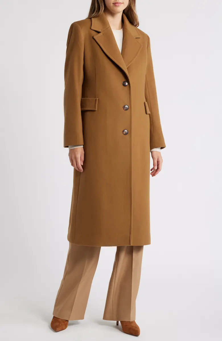 Holland Longline Wool Coat | Nordstrom