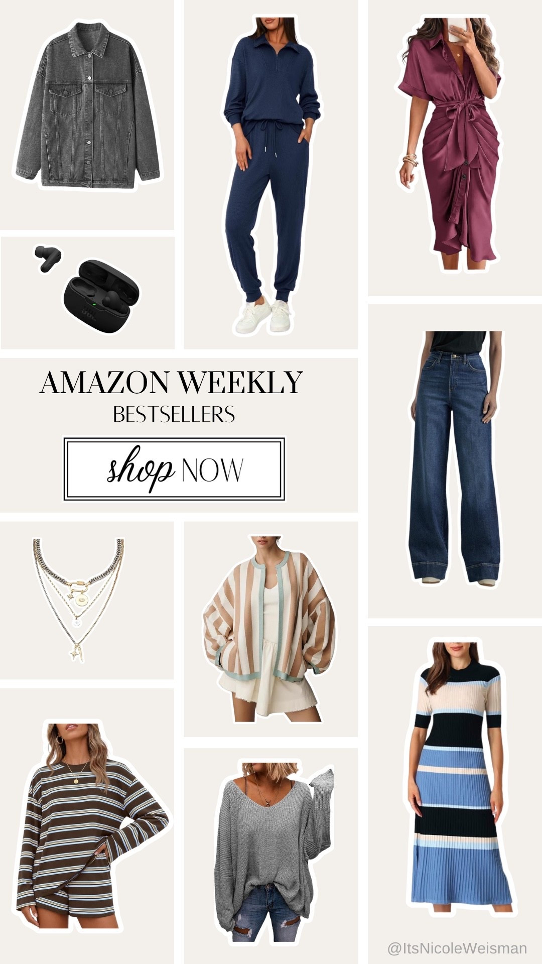 Your Amazon favorites this week! The comfy sets, easy fall layers, and wide-leg jeans are all so good. I linked everything here so you can shop your favorites! 🤍

#LTKSeasonal #LTKstorytime