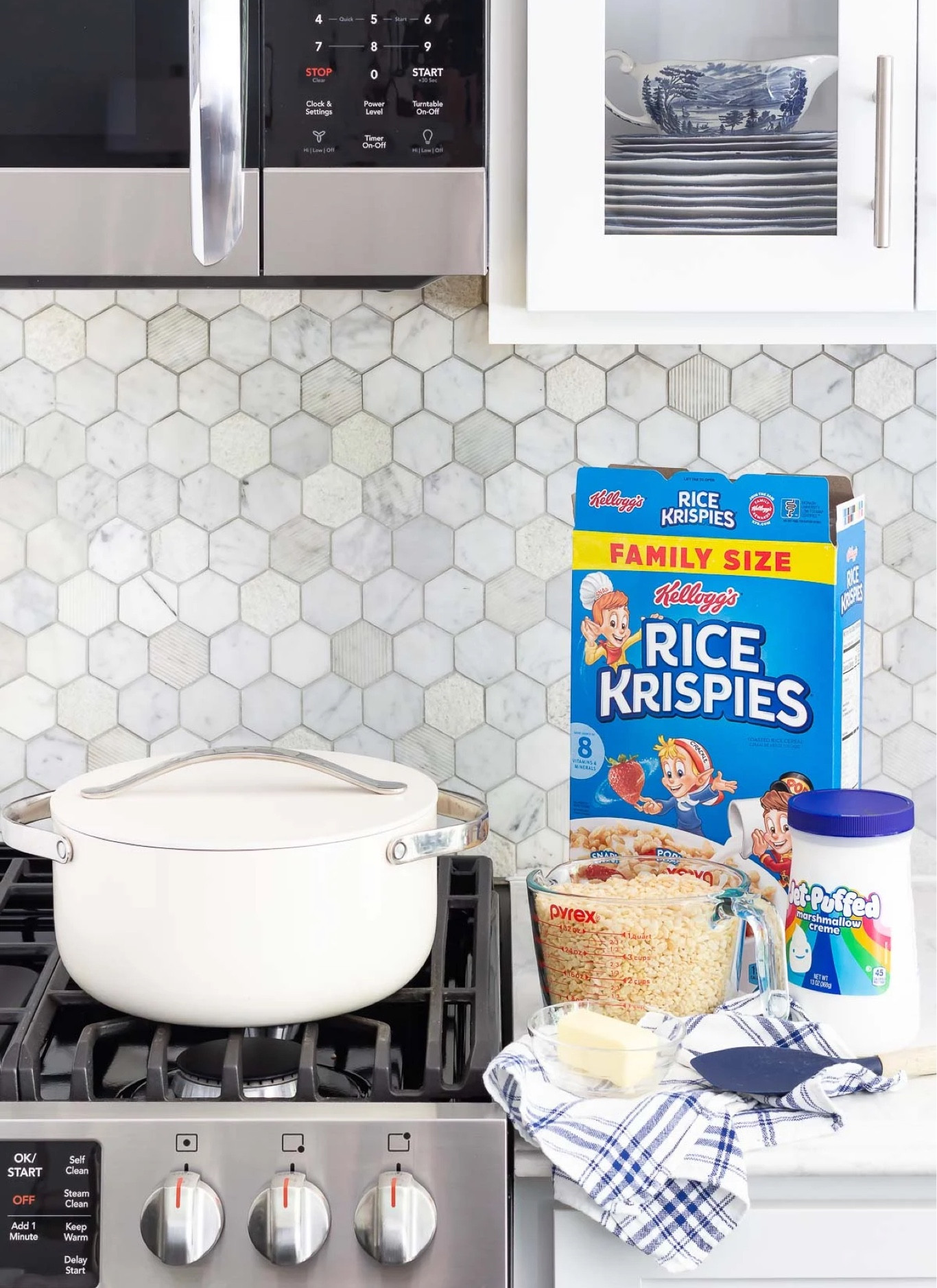 Everything you need to make yummy Rice Krispie treats!
@amazon #amazonhome #caraway #kitchenessentials

#LTKhome