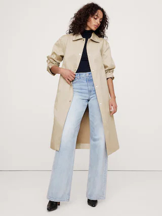 Bonded Cotton Mac CoatFinal sale. No returns or exchanges.Product SelectionsCA$460.00CA$214.97Nat... | Banana Republic (CA)