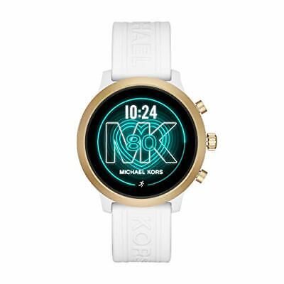 Michael Kors Access MKGO Touchscreen Aluminum and Silicone Smartwatch, White-MKT | eBay US