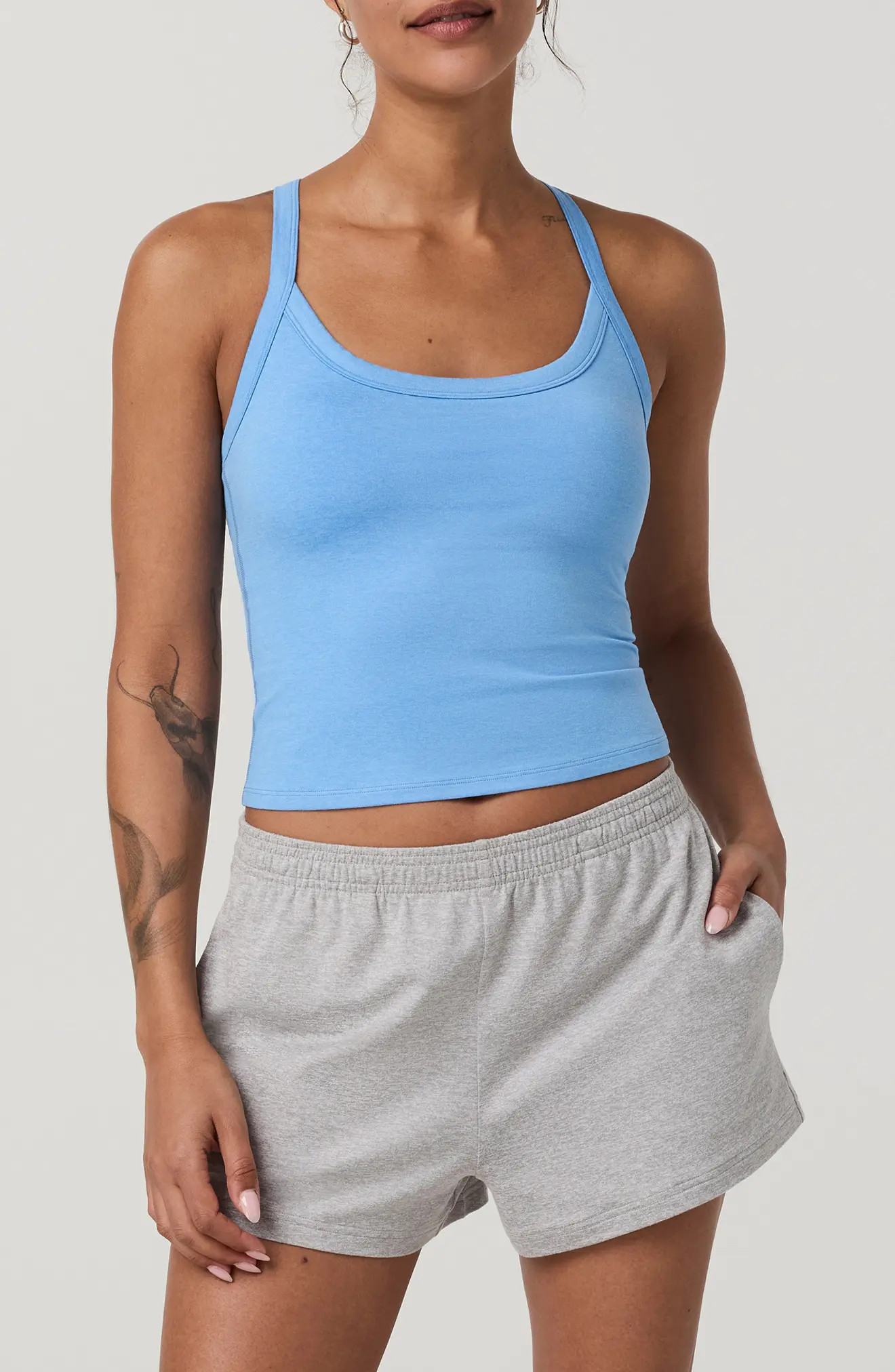 Vuori Halo Cross Back Performance Tank (Women) | Nordstrom | Nordstrom