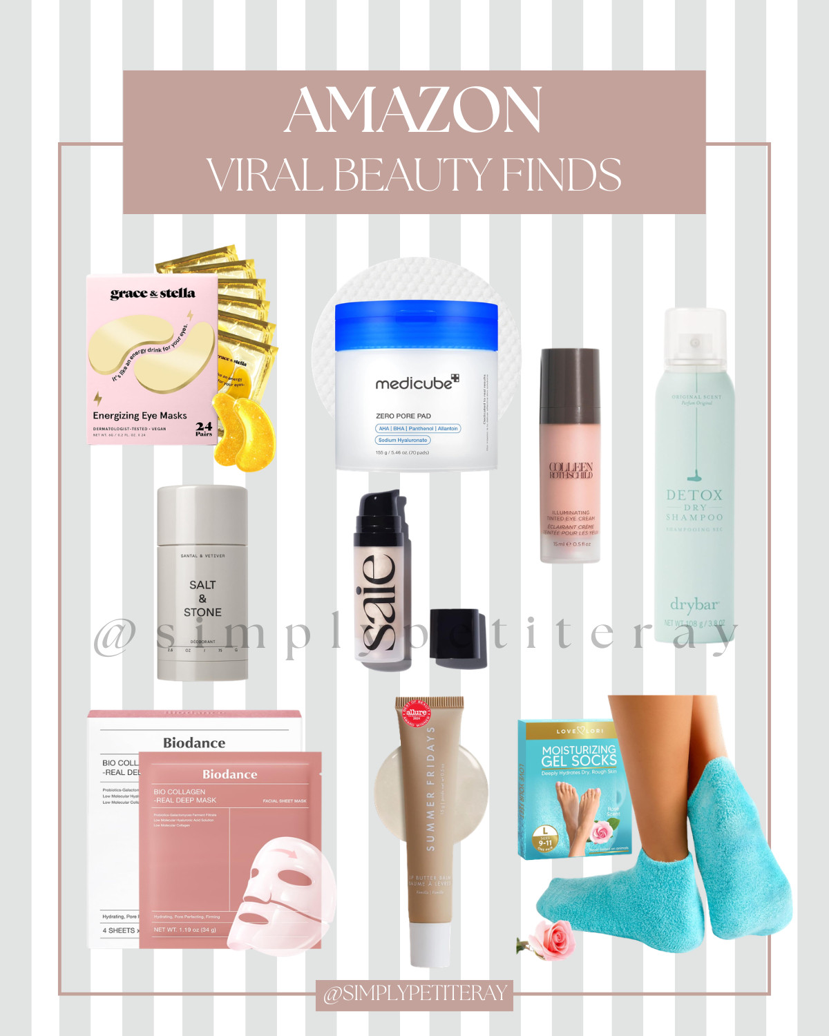 Check out my favorite beauty finds from Amazon! Perfect for your next skincare routine.

Amazon Viral Beauty Finds, Amazon Beauty Finds, Skincare Favorites, Viral Beauty Products, Skincare Essentials, Beauty Must Haves, Skincare Routine, Hair Care Favorites, Makeup Finds, Self Care Essentials, Trending Beauty Products, Affordable Beauty Finds, Amazon Beauty Favorites, Everyday Beauty Essentials

#AmazonBeautyFinds #ViralBeauty #SkincareFavorites #SkincareRoutine #BeautyFinds #AmazonFinds #BeautyMustHaves #SelfCare
 

 #LTKBeauty