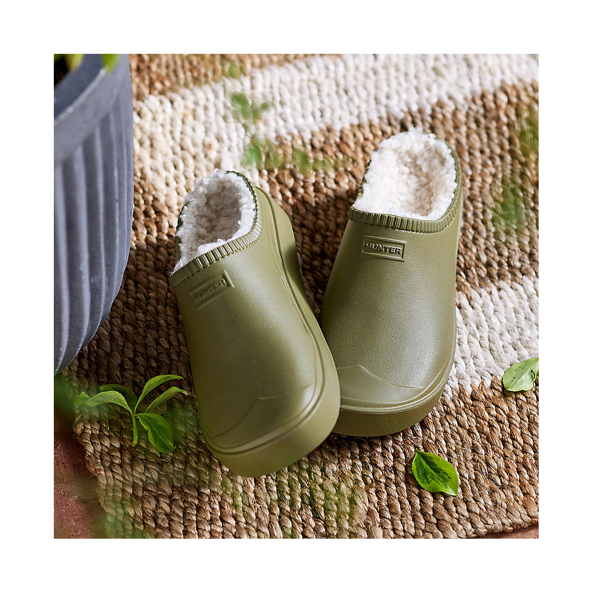 Hunter In/Out Bloom Algae Foam Insulated Clogs | Terrain