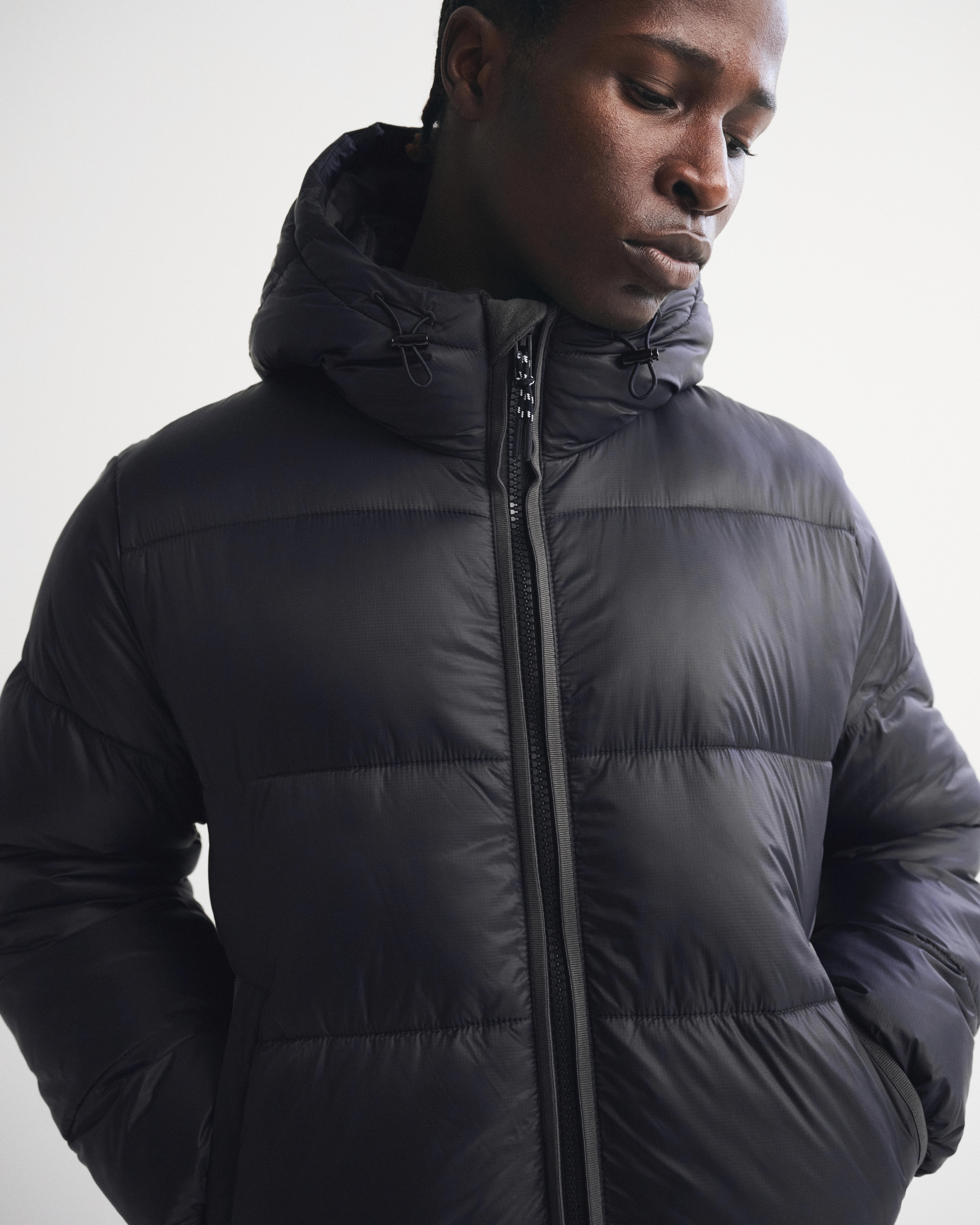 A&F AirCloud Hooded Puffer | Abercrombie & Fitch (US)