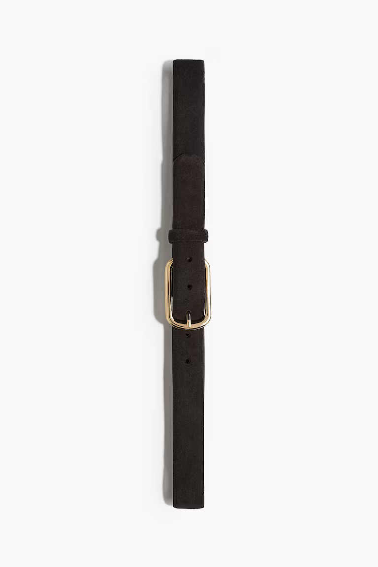 H & M - Suede belt - Brown | H&M (UK, MY, IN, SG, PH, TW, HK)