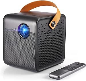 WEMAX Dice 1080p FHD Portable Projector for Outdoor Movie, 700 ANSI Lumens, Android TV 9.0 Smart ... | Amazon (US)