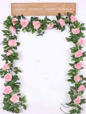 1pc polyester kunstbloem wijnstok, moderne kunstbloemenslinger voor thuis, feest | SHEIN  Nederla... | SHEIN