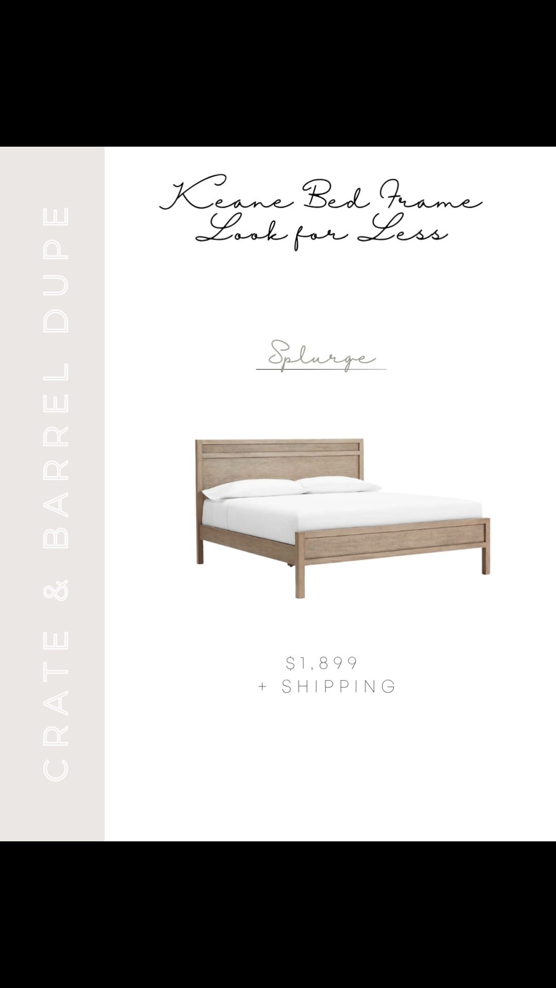 Crate & Barrel Keane Bed Dupe | Crate & Barrel Dupe | Splurge or Save | Six Drawer Dresser | Wood Dresser | Keane Nightstand | Keane Crate & Barrel Dupe | Transitional Dresser | Large Dresser | Crate & Barrel Lookalike | Crate & Barrel Dresser Dupes | Master Bedroom Dresser | Dresser Ideas | Bedroom Dresser | Wide Dresser | Celine Six Drawer Dresser | Celine Bedroom Collection | Neutral Home Aesthetic | Neutral Bedroom Aesthetic | Neutral Bedroom Design | Cozy Home Decor | Cozy Bedroom Design | Cozy Home Aesthetic | Wood Platform Bed Frame | Plank & Beam Bed Frame | Affordable Wood Bed Frame 



#LTKStyleTip #LTKHome #LTKSaleAlert