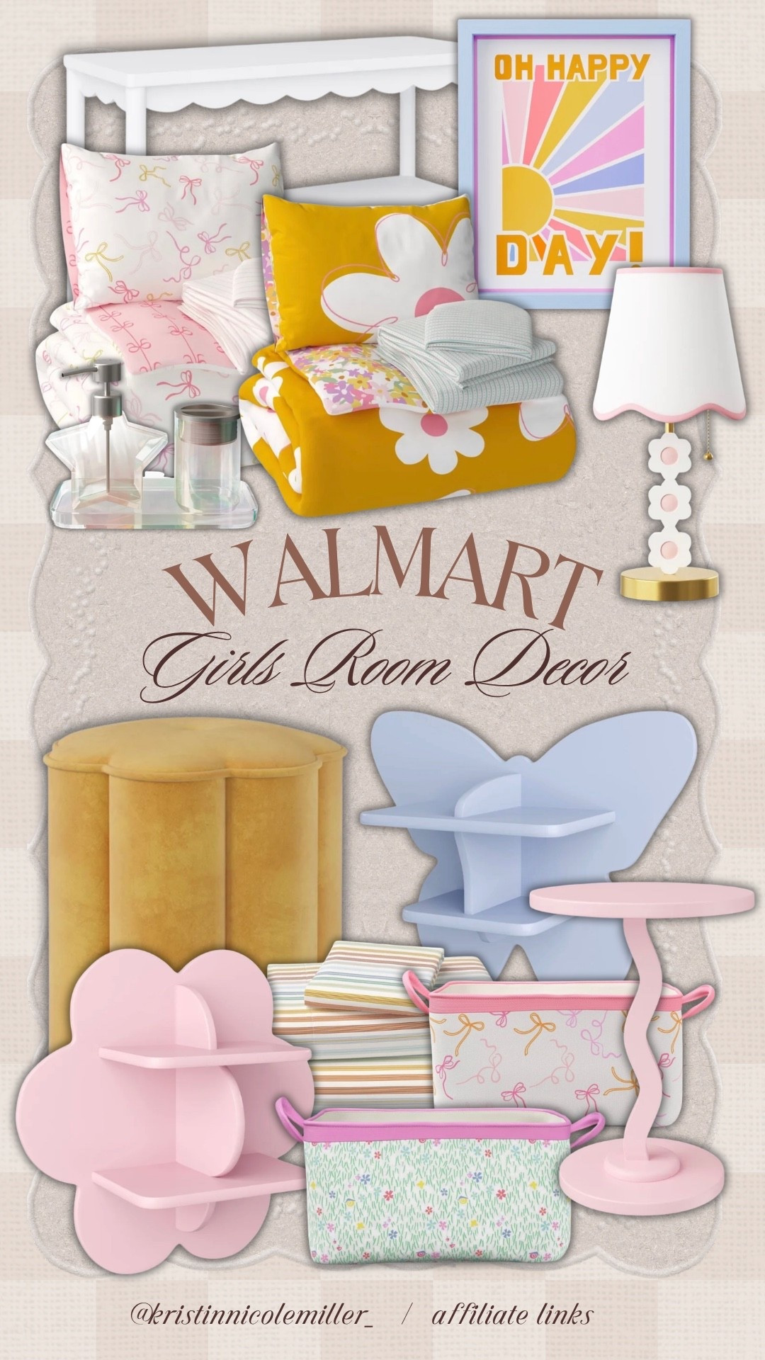 NEW AT WALMART! The cutest girls room decor  🌼 

New just dropped kids family girls flowers butterflies bows lamp decor decorations affordable

#LTKmomlife #LTKKids #LTKHome