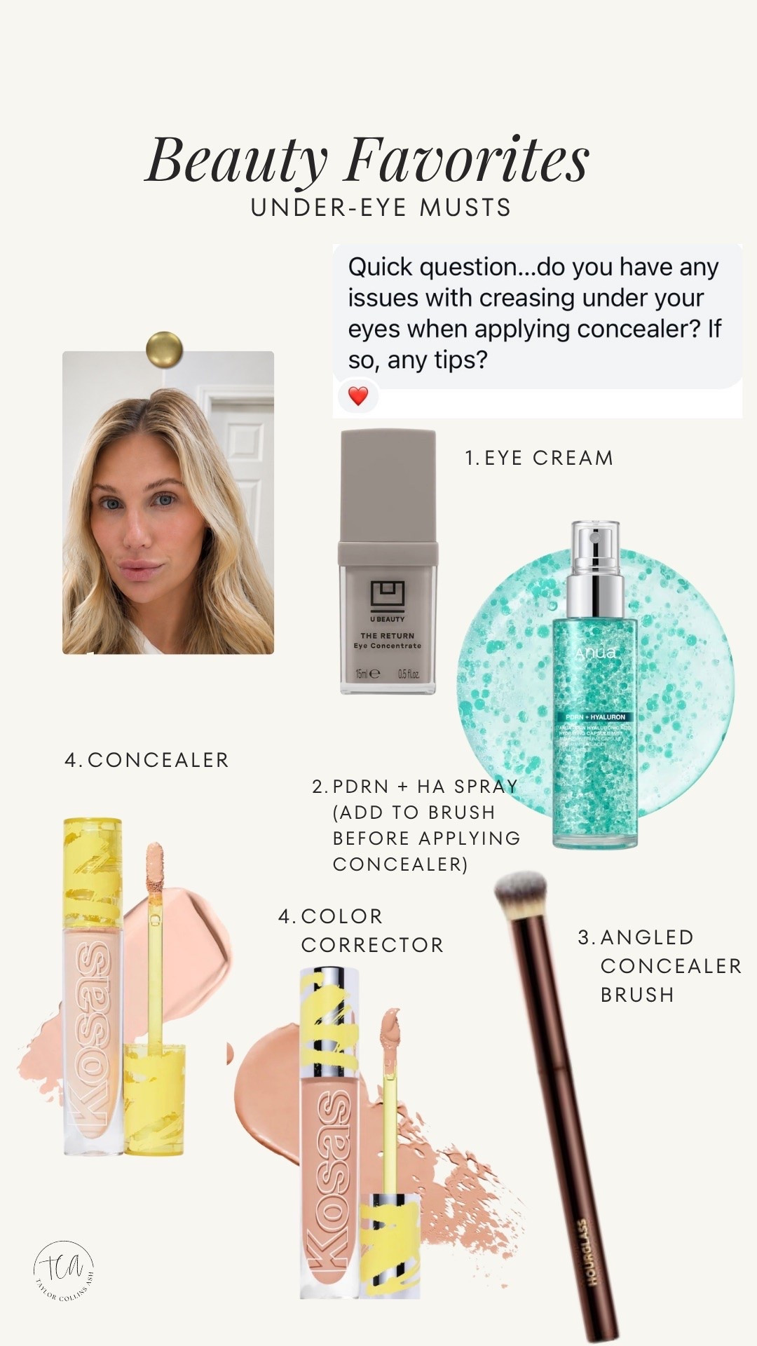 Everything I use for a creamy, hydrated under eye concealer coverage.

#LTKselfcare #LTKgrwm #LTKBeauty